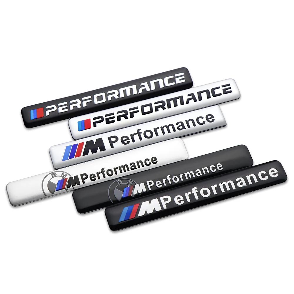 1PCS M Performance Badge Car Sticker Body Trunk Emblem Decoration Auto Refit Decals for Bmw E46 E90 E60 F10 F30 E39 E36 F20 E82 XMZSA1
