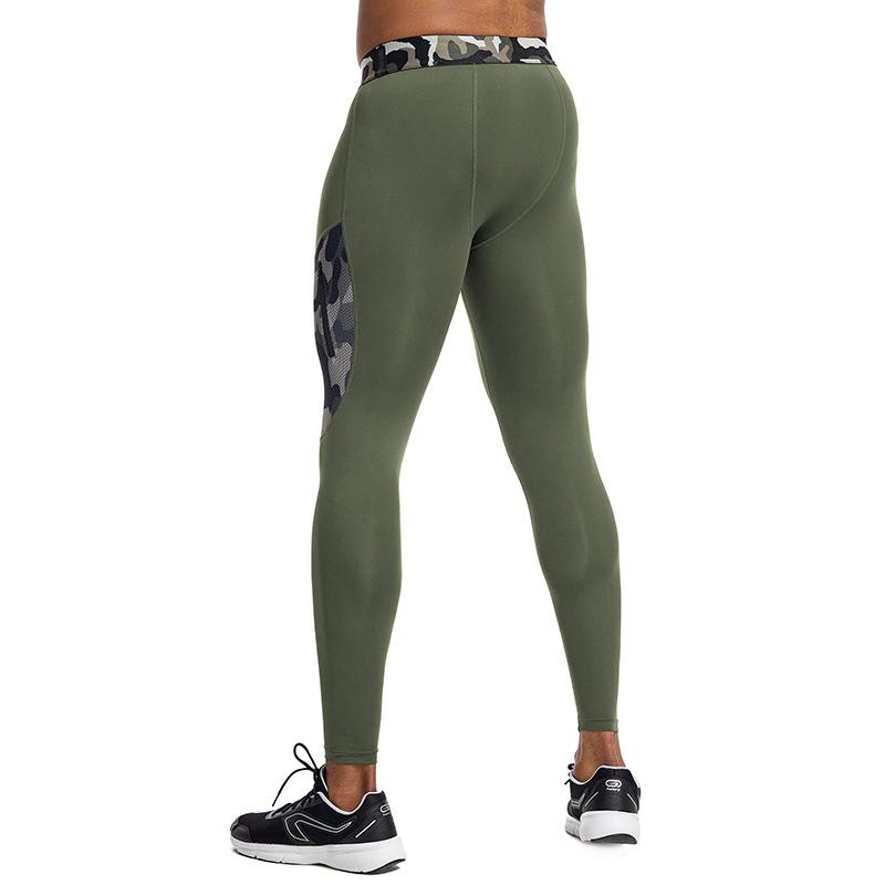 Men's Running Fitness Leggings Breathable Workout Pants Training Cycling Sports Trousers