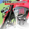 Болт алюминиевой боковой крышки Mr Quick Honda CC110 Cross Cab, серебристый