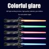 2Pcs 2 In 1 7 Colors Changing Light Up Sword Expandable Light Sword with Sound Cosplay Toy for Kids