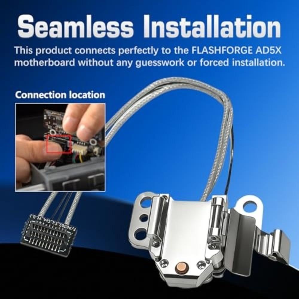 Consistent Heat Output Hotend Heating Assembly Quick Replace Hotend Kit For Flashforge AD5X