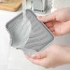 Silicone Faucet Mat Kitchen Sink Tray Soap Dispenser Sponge Drain Pad Sink SplashDrying Mat Countertop Storage Tray SoapTray