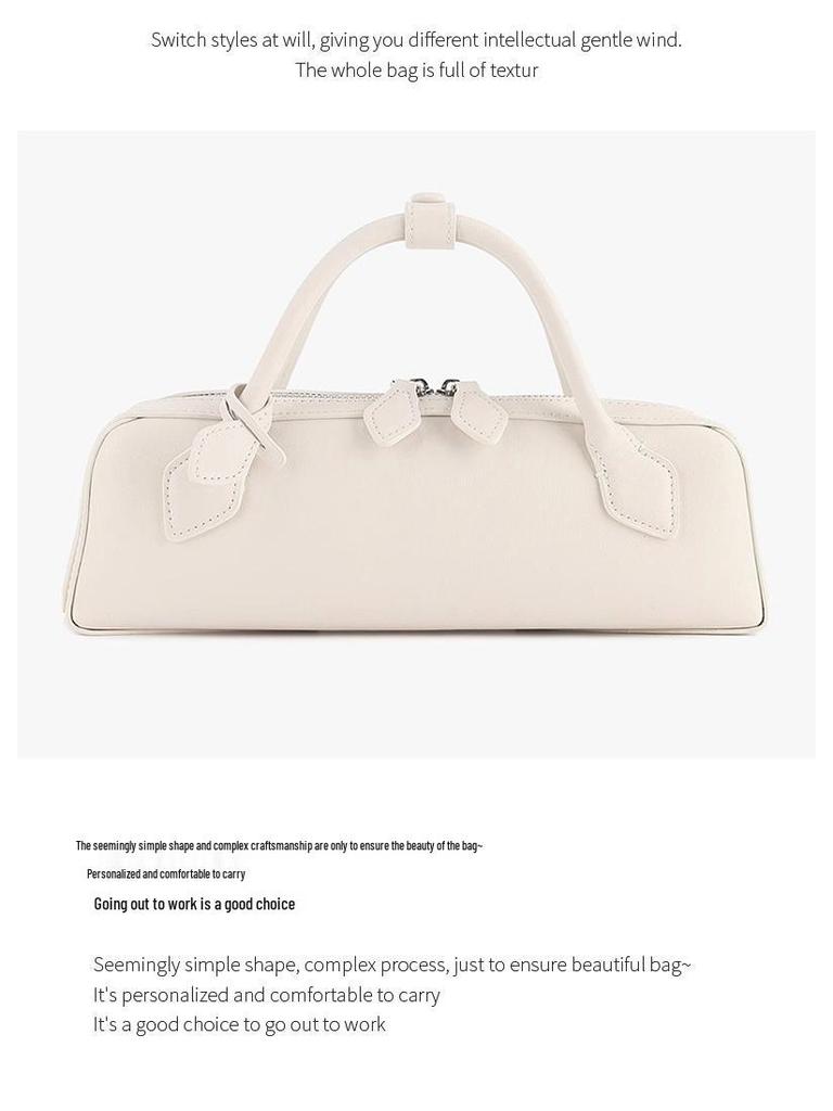 Европейский и американский стиль, женская сумка-багет из натуральной кожи через плечо - модная коровья кожа первого слоя для поездок на работу и уличного стиля