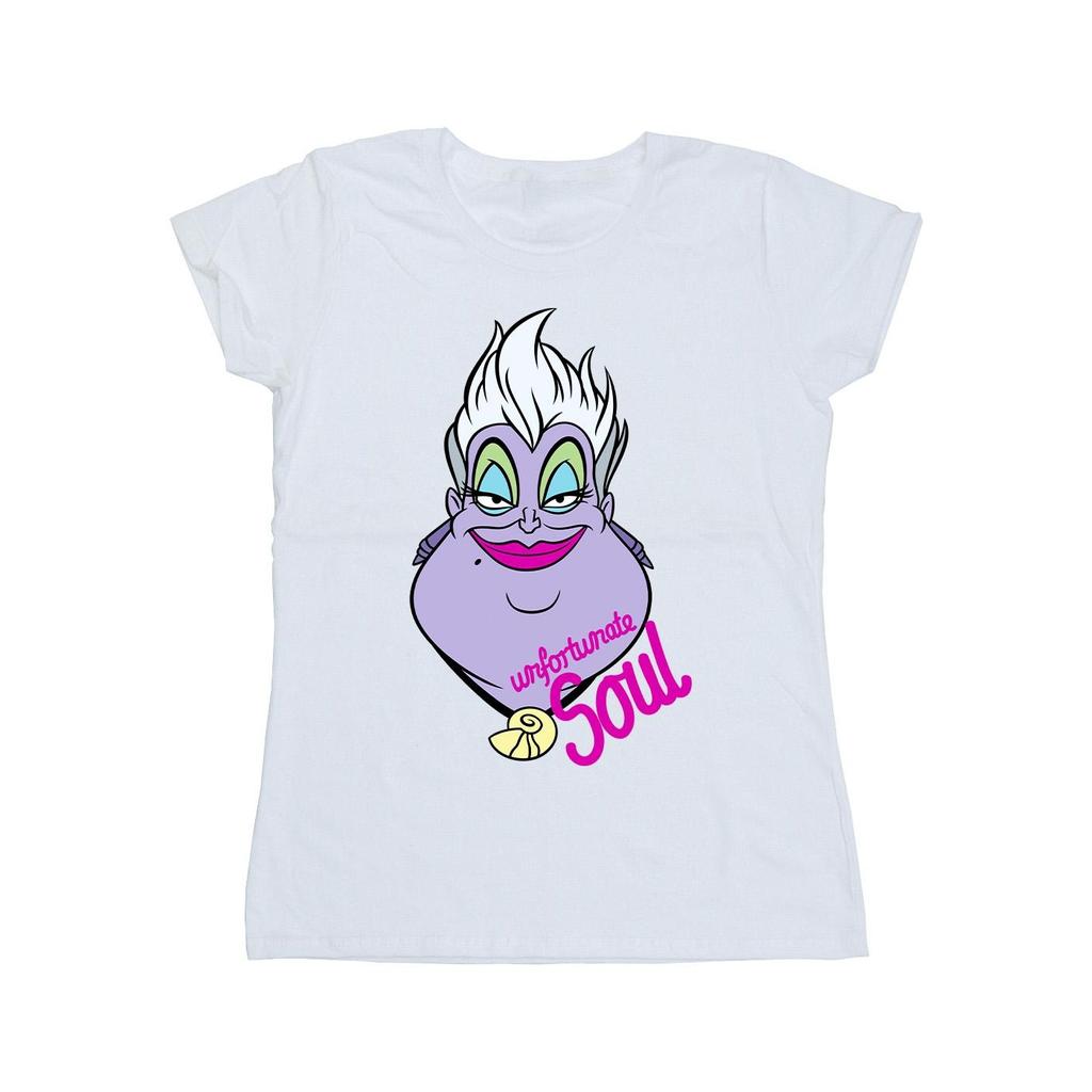 Disney Womens/Ladies Villains Ursula Unfortunate Soul Cotton T-Shirt