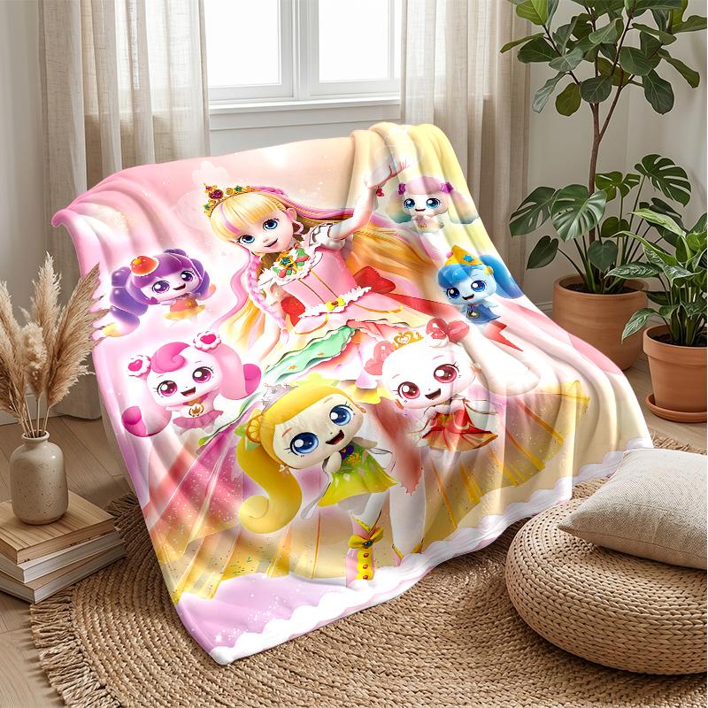catch teeniepingPrinted Flannel Blanket Cozy Skin-Friendly Warm Throw for Couch Bed Indoor Daily Use