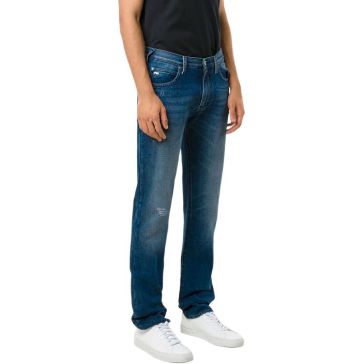 EMPORIO ARMANI Jeans Men's Blue Moderate 3G1J45-1D5KZ-0941