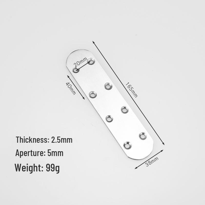 Угловой кронштейн усиления из нержавеющей стали, плоский и Г-образный, соединитель