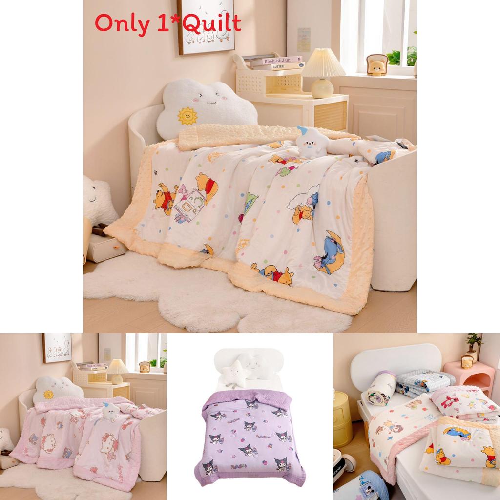 Sanrio Summer Cooling Childrens Quilt With Breathable Fabric For Kids Bedtime Comfort