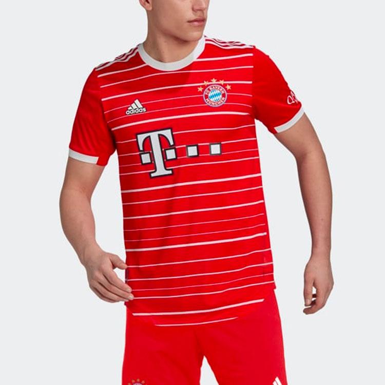 Adidas FC Bayern Мюнхен Player Edition Спортивные футболки с короткими рукавами и буквами Мужские топы красные HT4825