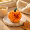 Rotating Pumpkin Figurine 3D Printed Gear Ball Fidget Toy, Flexible Spinner Ornaments, Anxiety Relief Hand Toys Stress Sensory Toy for Home