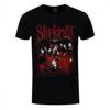 Унисекс Футболка с рамкой группы Slipknot для взрослых