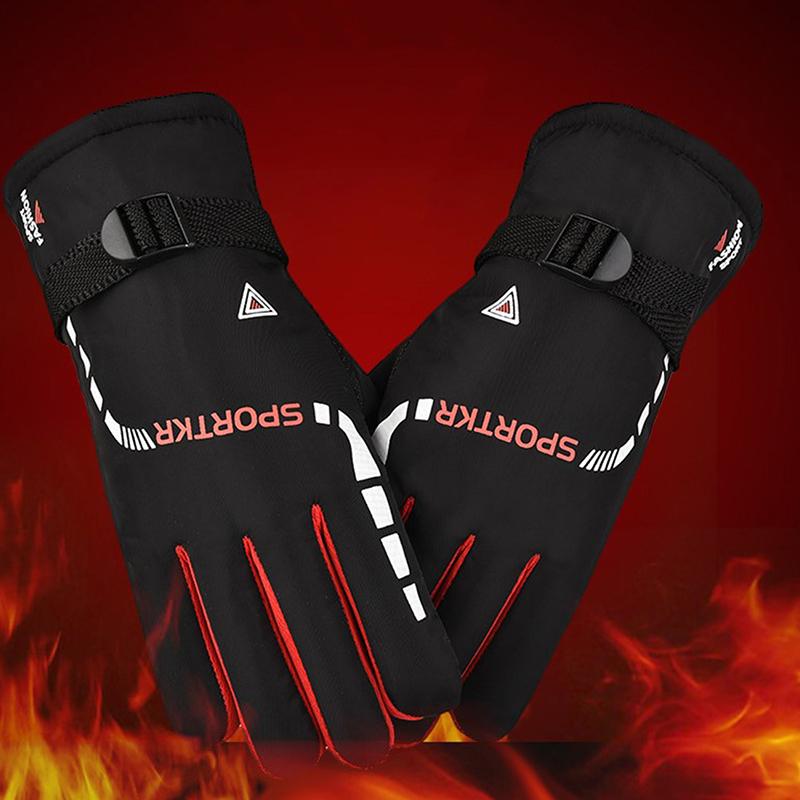 100% водонепроницаемые зимние велосипедные перчатки, ветрозащитные уличные мотоциклетные теплые перчатки