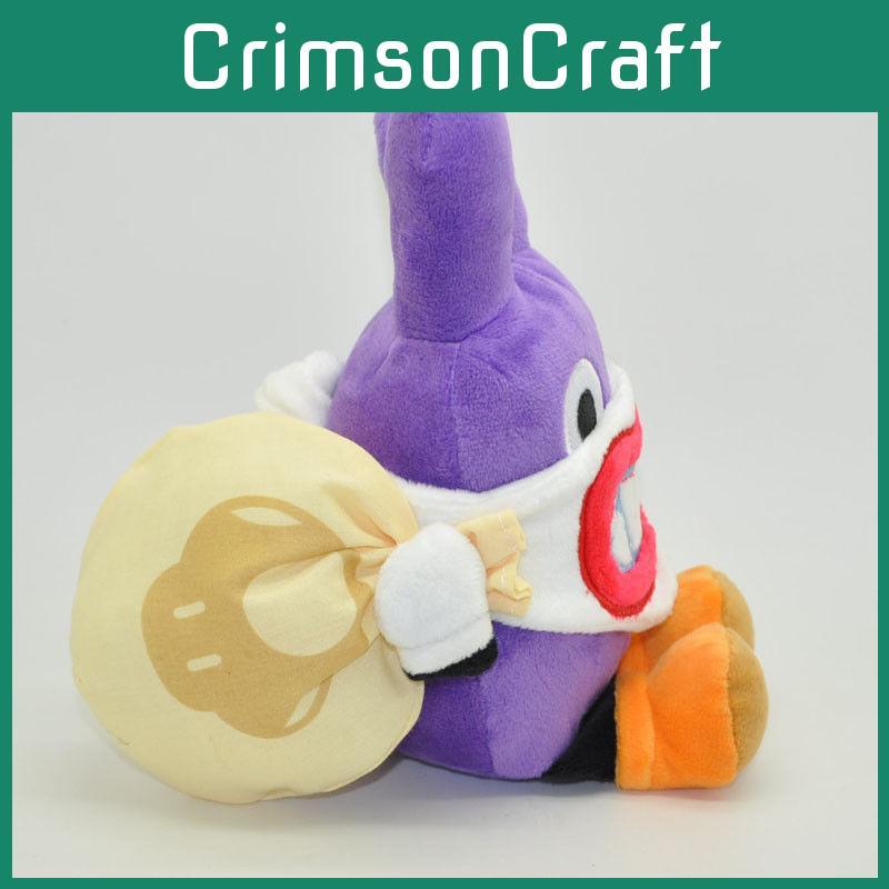 Super Mario Bros U Вор Наббит Кролик Плюшевая Мягкая Игрушка 19 см Универсальная и Очаровательная Рождественский Подарок