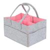 DIZLAS Хранение подгузников Большая вместимость Сумка для хранения подгузников для ребенка Подготовка к и Сумка для игрушек, Принадлежности, Новорожденные, (розовый)