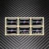 Custom 4Pcs Car Steering Wheel Emblem Badge Stickers Interior Styling For BMW F/G/E Series Motorcycle Modification