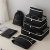 NY20 Suitcase Organization Inner Bag Travel Storage Pouch 7-piece Set