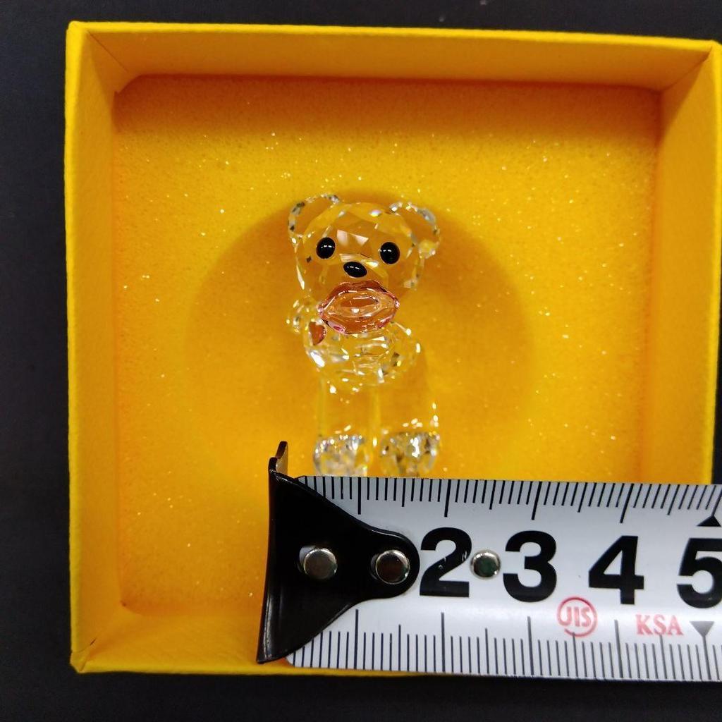 Used Swarovski Crystal Bear Figure