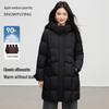 2025 Новая женская пуховая куртка средней длины X250141148F