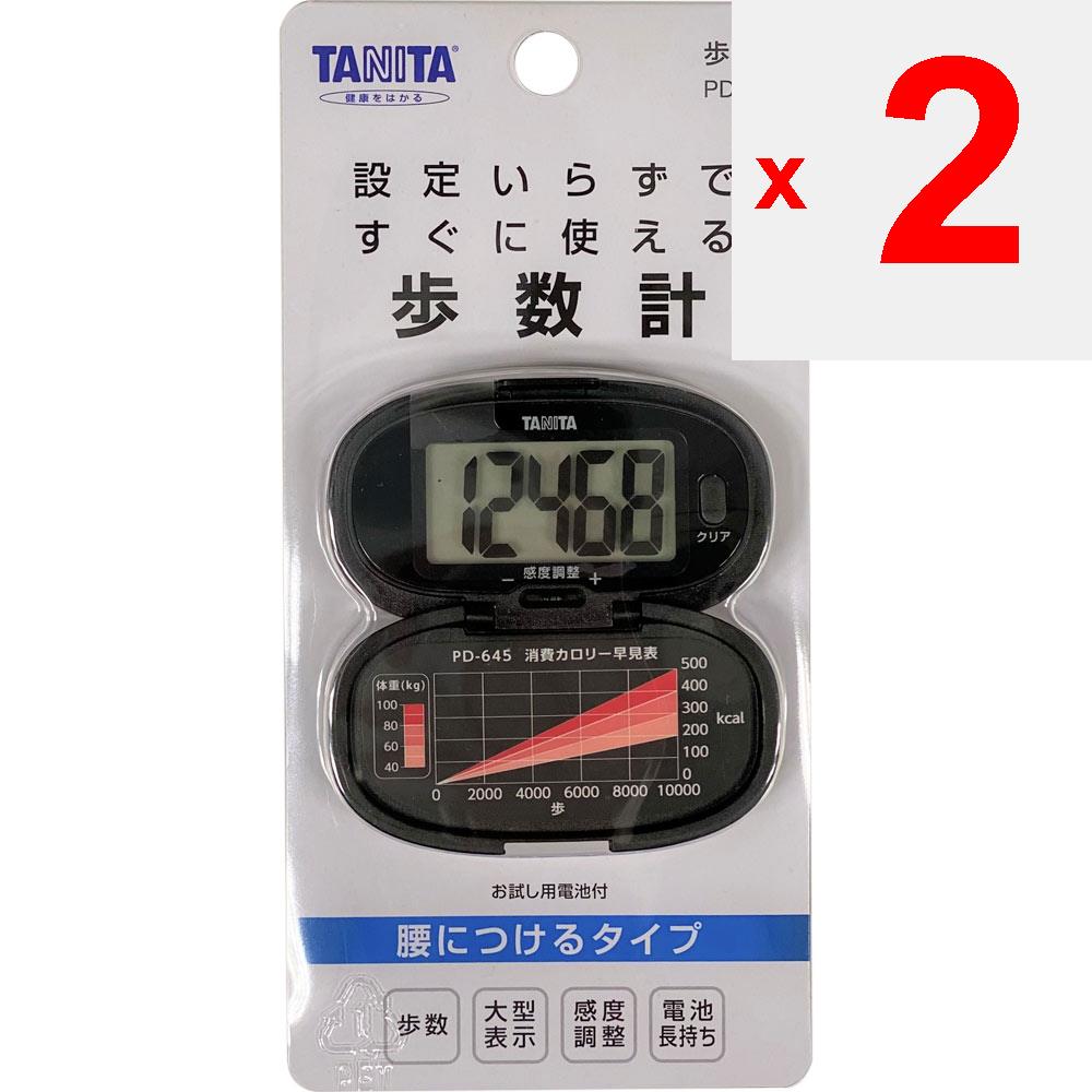 Шагомер Tanita Corporation PD645 Black BK Шагомеры Шагомеры и измерители активности Это тип часов, которые носят на талии для измерения