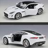 Масштаб 1/24 Welly Jaguar F-Type Coupe, модель автомобиля из сплава, литье под давлением, металлические игрушечные автомобили, модель автомобиля, коллекция высокой имитации, детские подарки