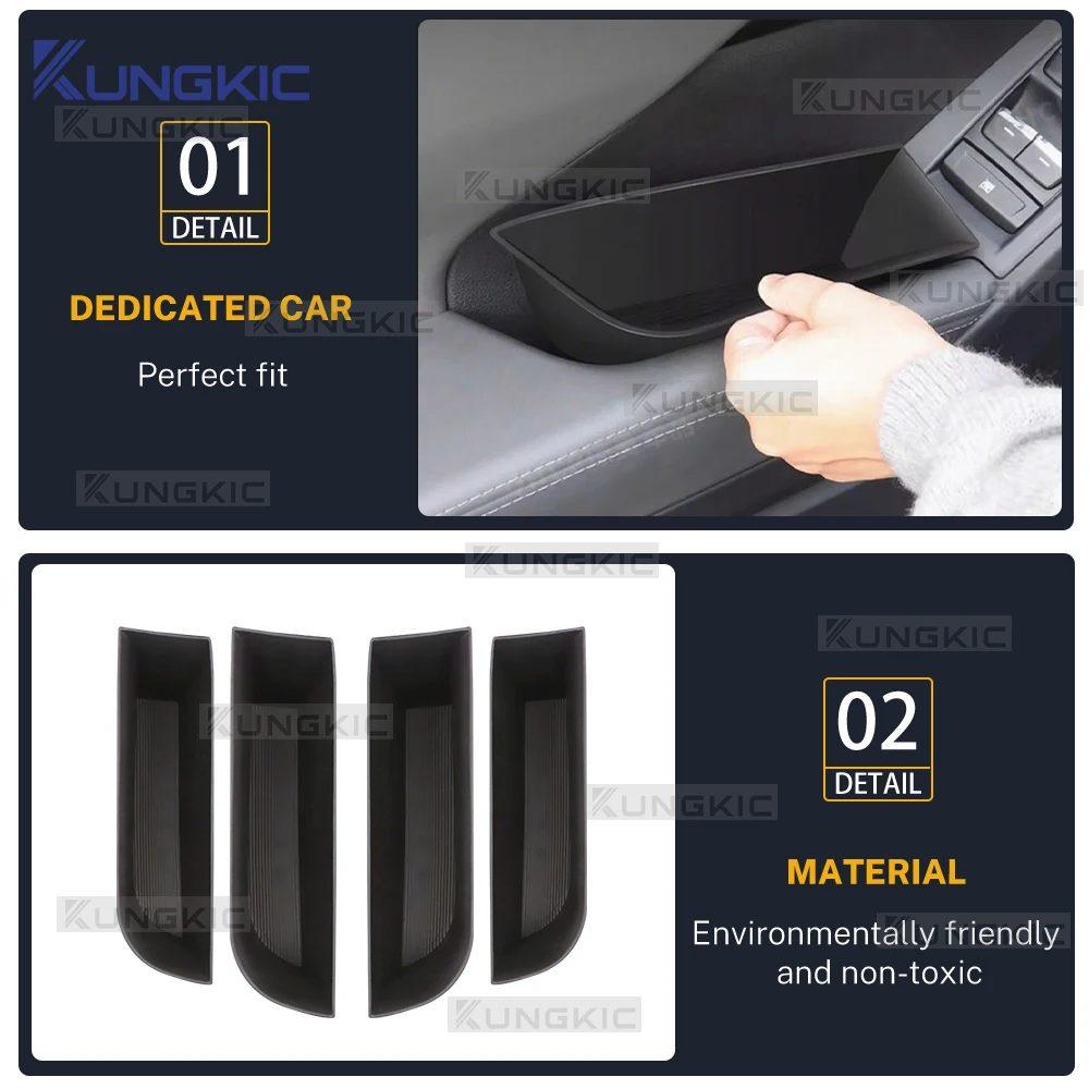 For Subaru Crosstrek 2024 2025 ABS Storage Box LHD RHD Car Side Doors Organizer Case Box Interior Accessories