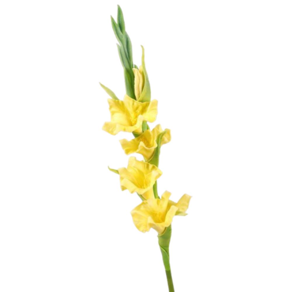 Искусственные ветки гладиолуса с эффектом реального прикосновения, Цветочное искусство, Искусственные цветы, Декор для праздничной вечеринки