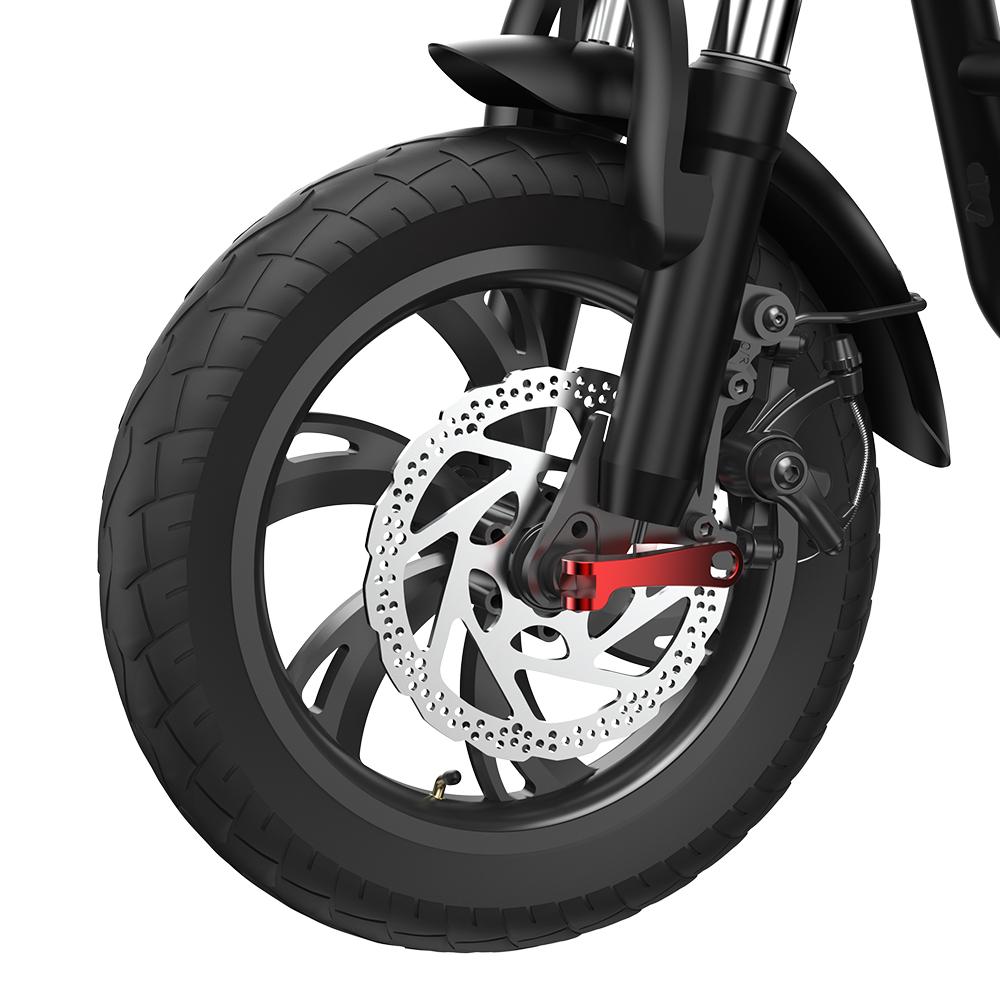 iScooter I12 City Commuting Electric Scooter 500W Motor 36V7.5Ah Battery 12 Inch Road Tires E-Scooter Outdoor Riding EScooter With Rear Basket