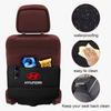 Leather Car Seat Anti Kick Pad Protective Cover Car Accessories For Hyundai Elantra Wagon Accent Ioniq Kona i20 i30 Moinca NLine HH52