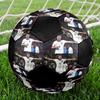 Declan Rice Size 5 Soccer Ball, Machine-Stitched PVC, Durable & High Bounce, All Ages Fit, fan merchandise, matches & outdoor use.
