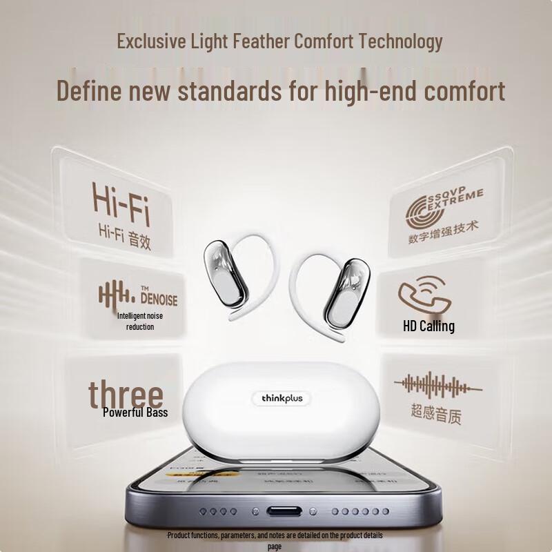 Lenovo LK7 Open-Ear Wireless Sport Earbuds