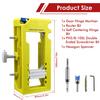 Plastic Hinge & Door Lock Hole Positioner, Drilling Locator for Hardware Installation