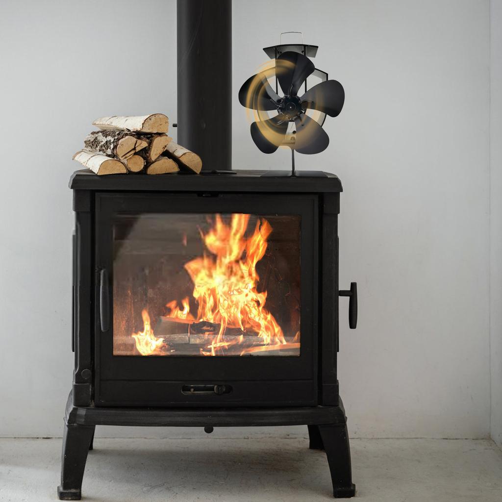 Вентилятор для дровяной печи/камина/дровяной печи, вентилятор для дровяной печи с подогревом, не требующий электричества, согреет вас зимой