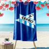 Cerro Atlético Print Beach Towel, Large Soft Quick Dry Towel for Beach Camping Swimming