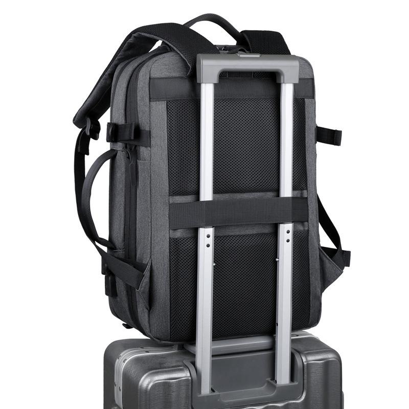 Классический дорожный рюкзак мужской деловой рюкзак школьный расширяемый USB-сумка большой вместимости для ноутбука водонепроницаемый модный рюкзак CLE