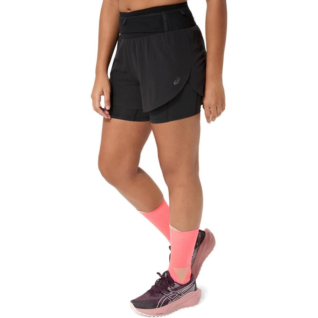 Беговая одежда FUJITRAIL ELITE SHORT PERFORMANCE ЧЕРНЫЙ L [ASICS]