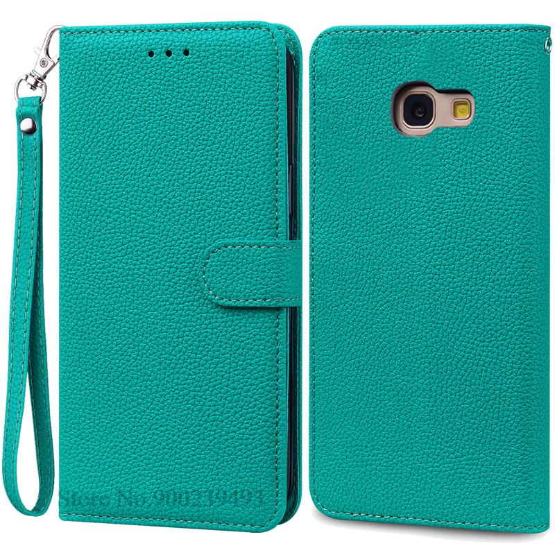 For Samsung Galaxy A7 2017 Case Galaxy A 7 2017 Leather Flip Wallet Case For Samsung Galaxy A7 2017 SM-A720F Phone Case Fundas