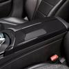 4 шт. карбоновый центральный подлокотник автомобиля коробка панель переключатель кнопка крышка аксессуары для интерьера для Mercedes Benz E GLC C класс W205
