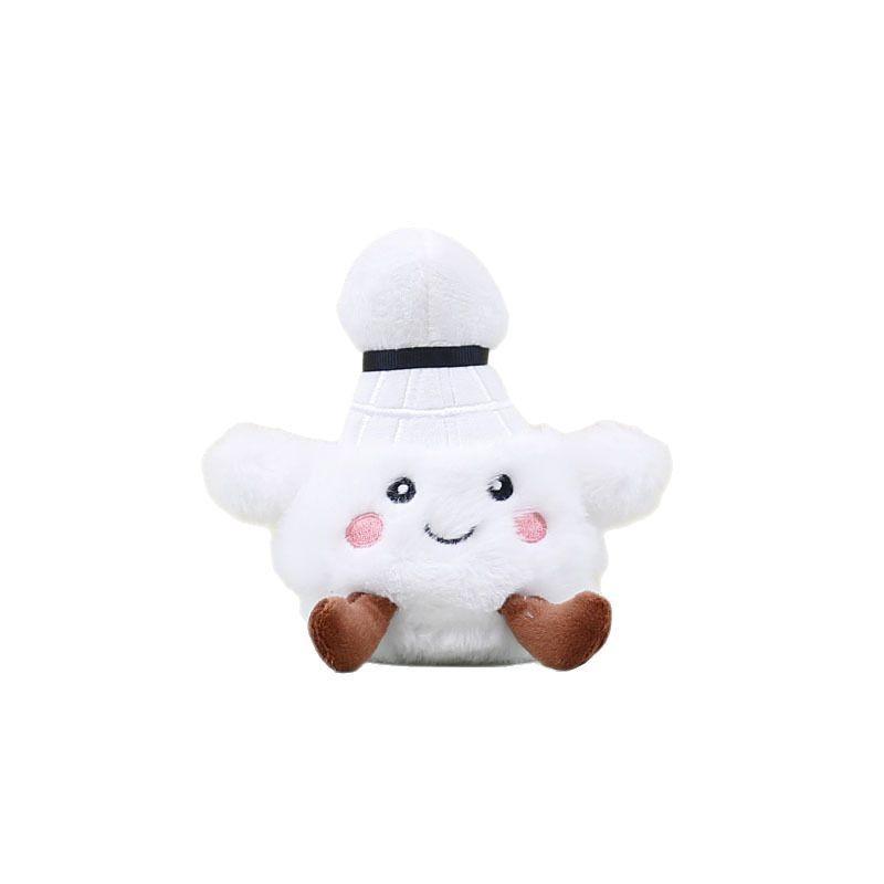 Badminton Cute Keychain Cartoon Girl Backpack Decoration Hanging Plush Gift Doll
