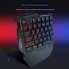 Одноручная механическая игровая клавиатура G7 с цветной подсветкой для PUBG Esports
