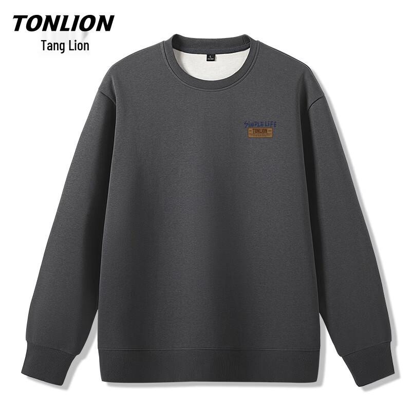 Мужская толстовка с круглым вырезом TonLion