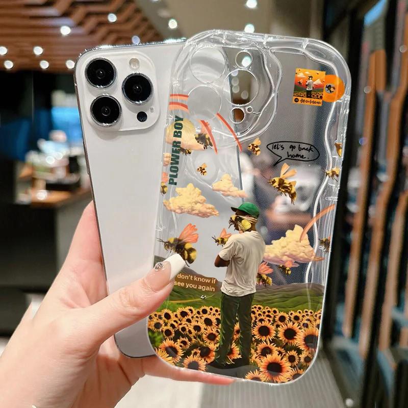 Cartoon Beach Heart Frog Phone Cases For Samsung Galaxy S25 FE S24 S23 S22 S21 Ultra Plus A16 A26 A25 A24 A36 A56 A55 A54 Cover