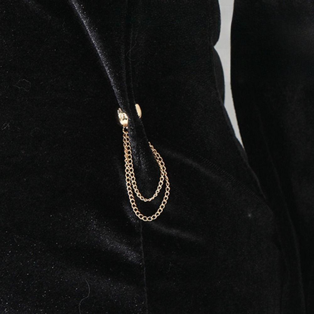 Multi-Function Magnetic Clothing Clip Button Leg Cuff Fixing Pin Shorten Trouser Clip Jeans