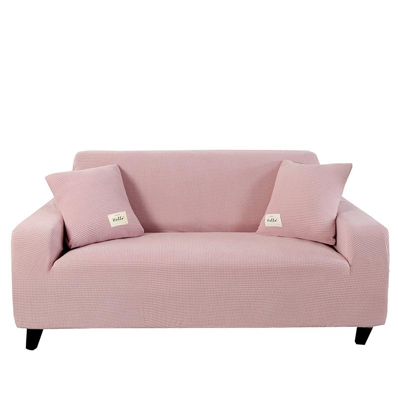 Плотный Эластичный Чехол на Диван Слипковер Для Гостиной Дешевый Стрейч Полар Флис Чехол на Кресло Чехол на Сиденье Угловые Чехлы для Дивана