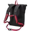 RS TAICHI Waterproof Motorcycle Backpack for Touring and Cycling, RSB278, Unisex, Black/Red