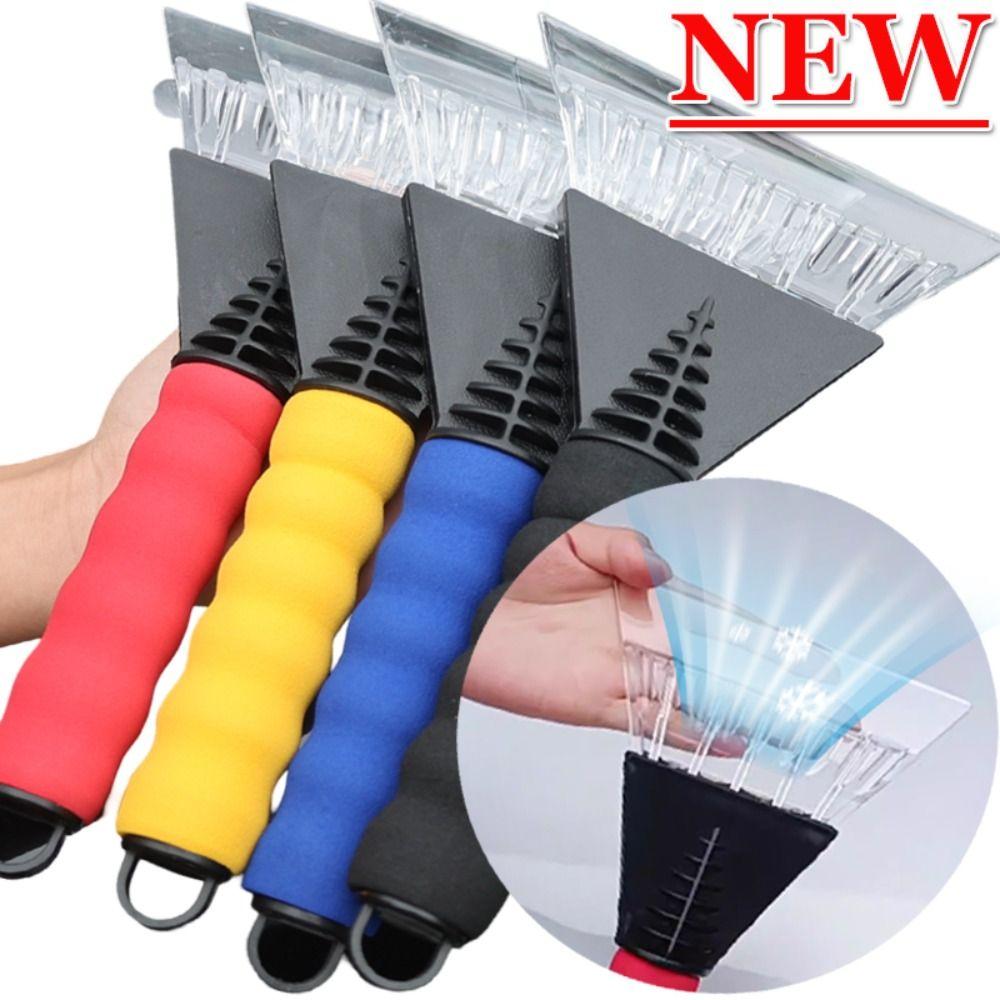 Telescopic Winter Snow Scraping Shovel Plastic Ice Scraper Hot Car Windscreen Snow Removal Shovel