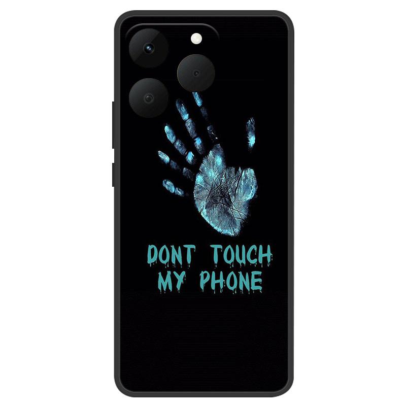 Чехол для Realme 15T Realme15T 5G НОВЫЙ ТПУ Силиконовый Ударопрочный Чехол-Кот для Realme 15 T 15t 2025 Funda Печать Мягкий Coque