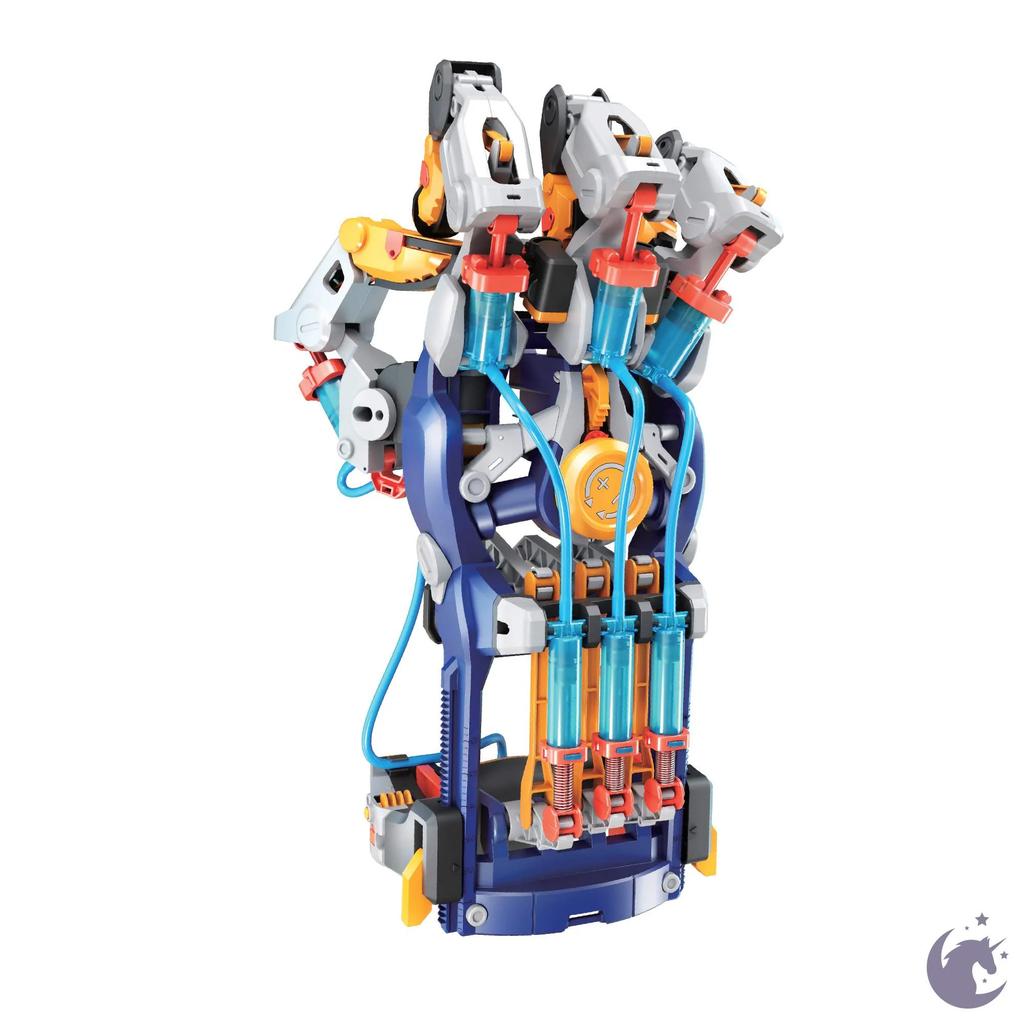 Zestaw dla dzieci robot hydrauliczny ręka cyborga zabawka dzień dziecka