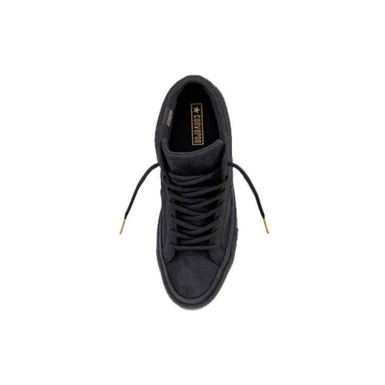 Converse One Star Counter Climate Mid 'Triple Black' 158832C