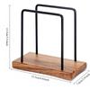 Kitchen & Dining Room Decoration Napkins Holder with Metal Wire, Standing Napkin Holder for Table