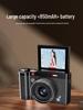 CCD Digital Camera with Dual Lenses - Retro Flip-Phone Style, Perfect for Students and Kids, Connects to Phone.